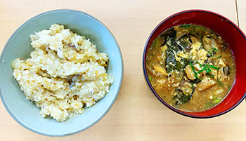 鯛の炊き込みご飯