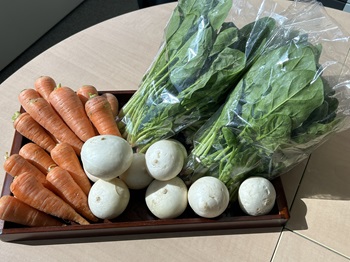 たくさんの野菜