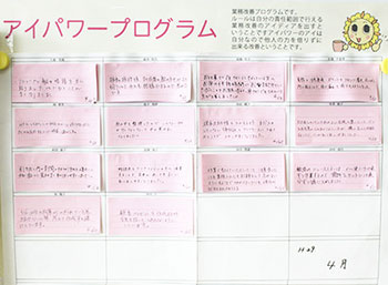 自分で出来る改善『アイパワー』写真（０１）