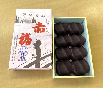 「赤福」と「ゆかり海老煎餅」